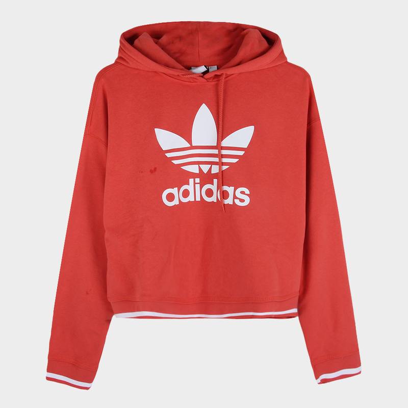 adidas阿迪达斯三叶秋季女子保暖舒适时尚套头衫卫衣DH2944 S DH2944