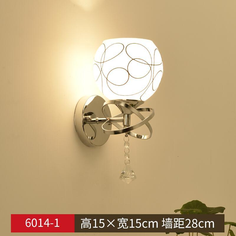 doxa灯饰简约现代创意欧式美式客厅阳台灯壁灯床头灯卧室台灯楼梯过道墙壁灯J金色6021左_2_2 酒红色6014单头+暖光