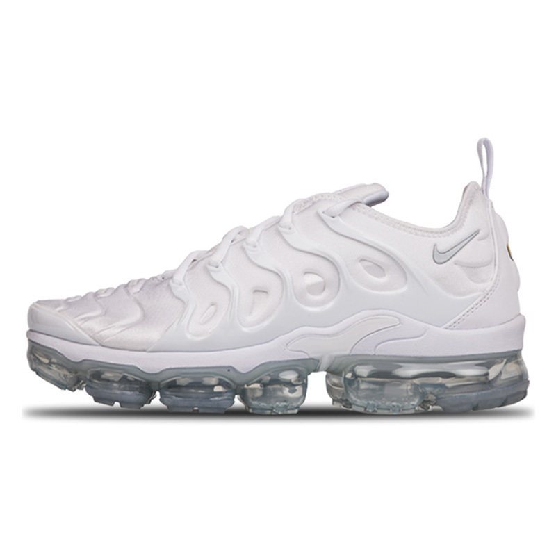 NIKE耐克男鞋AirVapormaxPlus白武士气垫缓震跑步鞋924453-10 白色 40.5