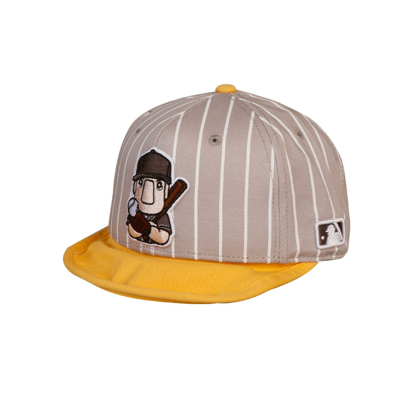 MLB美职棒棒球帽 个性条纹棒球帽 时尚短语帽子 白色色条纹17NY1UCI11641