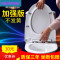 雅逸建材脲醛马桶盖通用加厚座便器坐便器盖板u型o型v型家用老式缓降厕板 脲醛型37宽40-46长