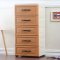 大号美式家居收纳柜鞋柜加厚仿木储物收纳箱抽屉式塑料欧式床头柜_847_180 卡其黄_4层