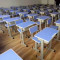 徐州学校单人双人课桌椅中小学生家用小学教室升降桌椅培训学习桌_376_404 单人榉木色带椅