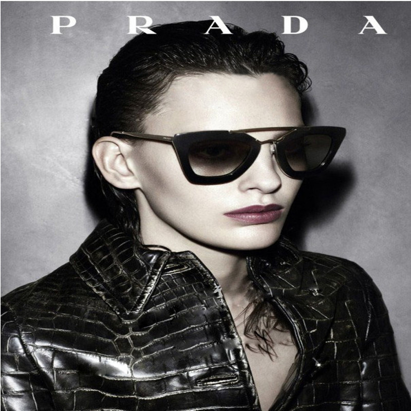prada眼镜男女 墨镜普拉达 pr13qsa 太阳镜 个性优雅潮牌明星同款 p