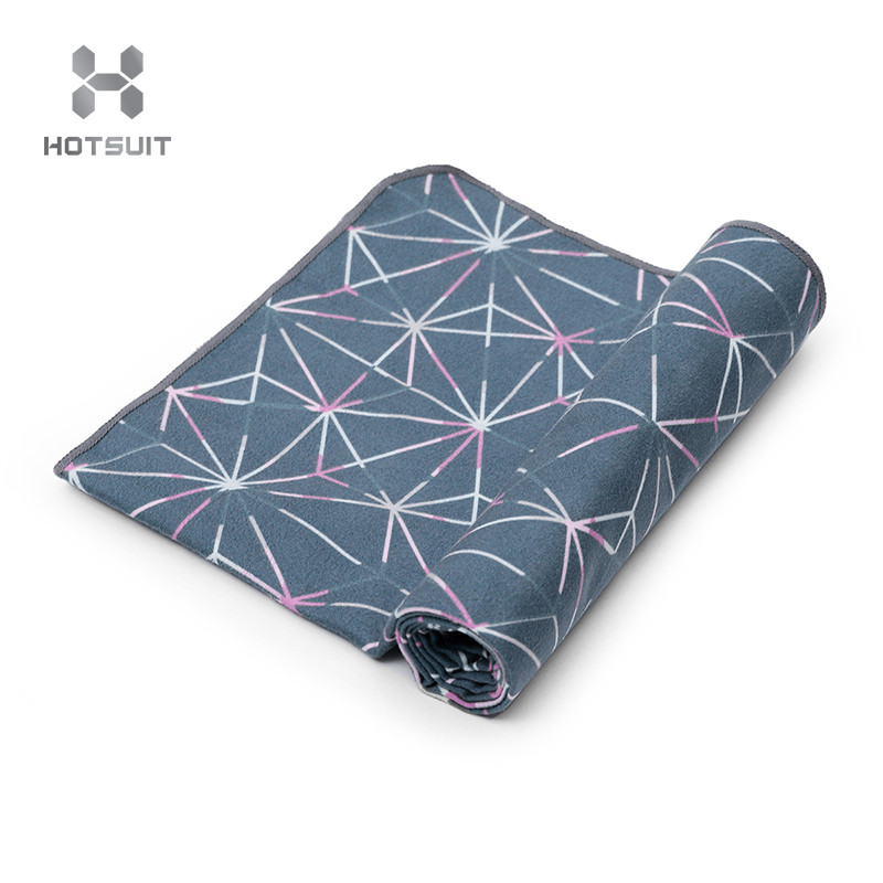 HOTSUIT后秀运动浴巾可穿纯棉浴袍超细纤维毛巾7925001 风暴灰