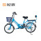 松吉（SONGI） 48V安妮二代电动自行车 隐藏式锂电池锂电车 成熟代步亲子助力电动车 安妮二代浅蓝48V8A