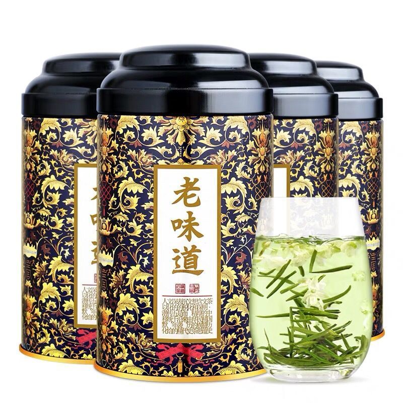 浓香型茉莉花茶新茶明前特级散装绿茶叶花草茶罐装
