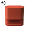 正负零 ±0 XHH-Y030 日本深泽直人陶瓷暖风机家用节能省电取暖器迷你便携办公室电暖器电暖气 红色