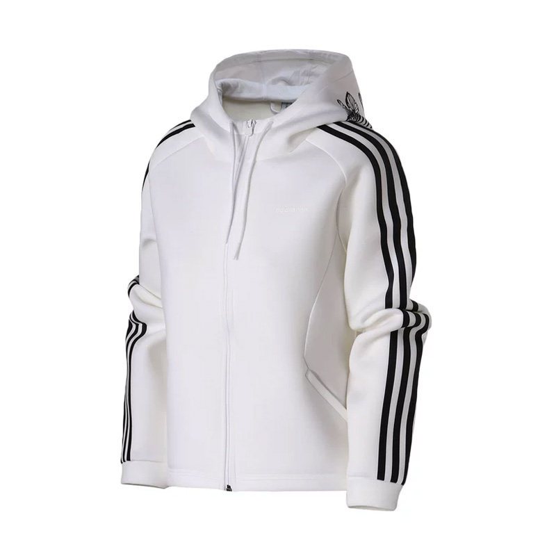 ADIDAS阿迪达斯新款女子休闲上衣套头长袖连帽卫衣DX0042 2XL DX0042