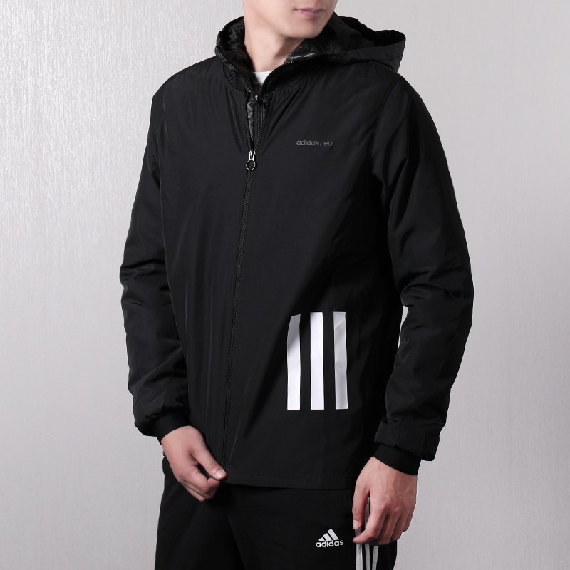 ADIDAS阿迪达斯新款运动休闲冬季男子外套保暖舒适棉服DM2196 XL DM2196