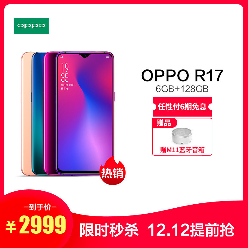 OPPO R17 全网通版 新年红 6G+128G （经销）