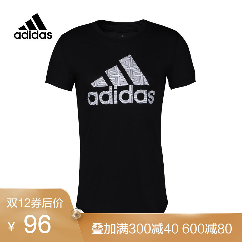 胜道ADIDAS阿迪达斯ADITRAININGT女夏训练系列短袖T恤