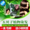 五贝子天然植物染发剂正品 纯植物焗油 染发霜