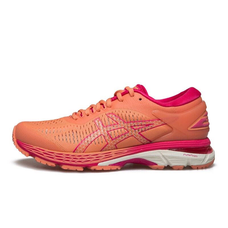 亚瑟士（ASICS）2018新款女子GEL-KAYANO25透气弹力跑步鞋1012A026 7/38 1012A026-800（女）