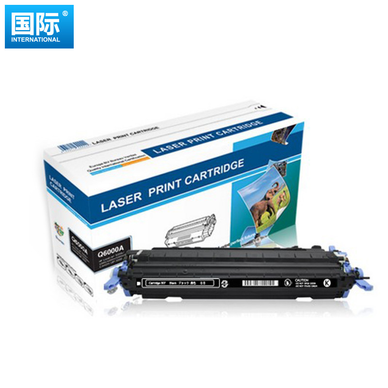 国际 Q6000A-佳能307 硒鼓（适用于HP Color Laserjet 2600/1600）黑色 单个装 黑色