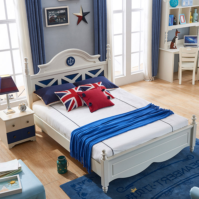 A家家具儿童床ET705 1.5米全套组合