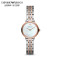 阿玛尼（Emporio Armani）女士手表经典时尚简约休闲石英钢带女士腕表 AR11157 AR11157