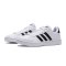 adidas阿迪达斯NEO女鞋新款小白鞋板鞋休闲鞋运动鞋F36483 F36483亮白+1号黑色 39码