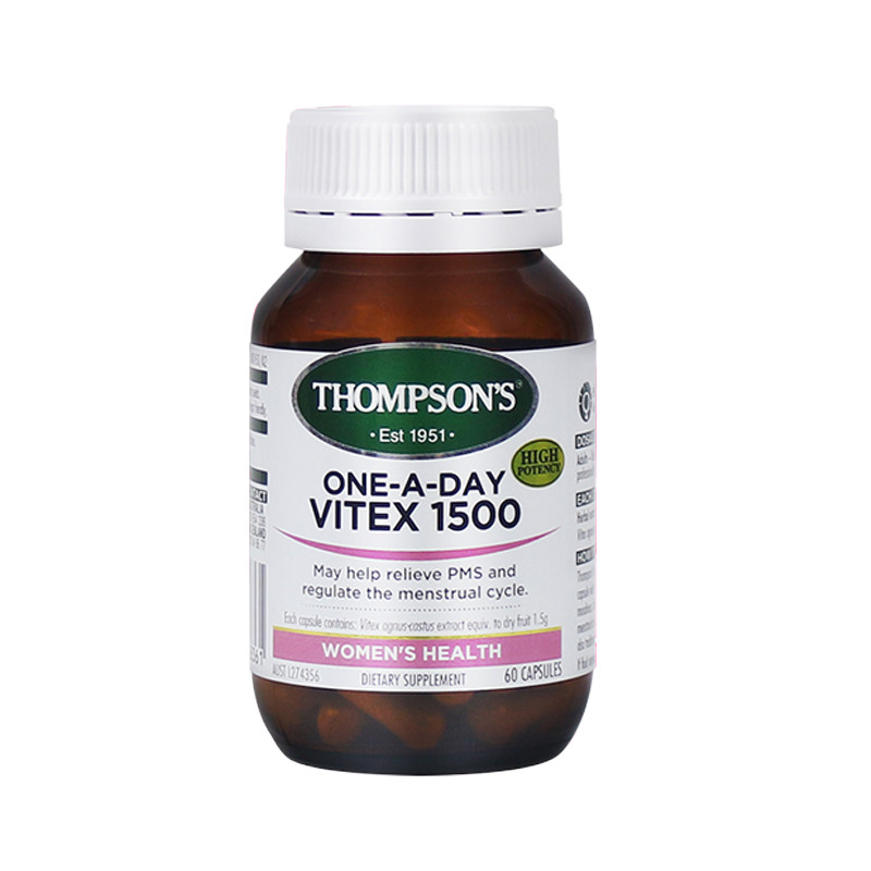 汤普森（Thompson’s）圣洁莓60粒1500mg