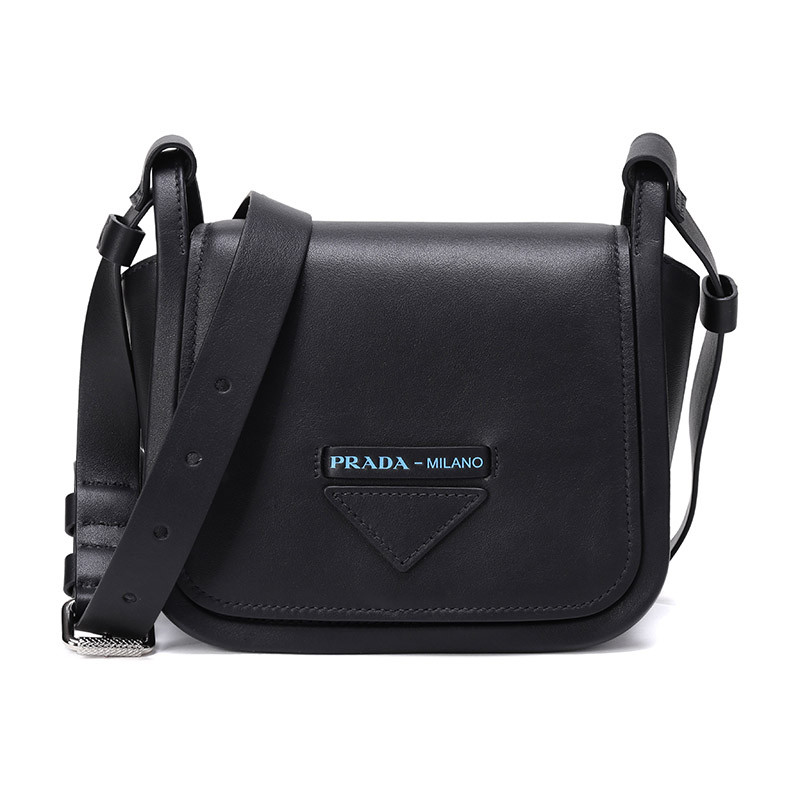 PRADA 普拉达 女士牛皮 单肩包 1BD132 2BYA V OKO 黑色