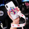 TL 苹果X手机壳日韩潮iPhone6s保护套7plus女款6splus水钻壳XSMAX手机壳带挂绳XR硅胶套软壳 iPhoneXSMAX彩钻（透明壳）