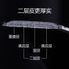 都利路二层牛皮自动扣皮带男士真皮腰带休闲商务牛皮腰带 R617铬-黑/长：125CM