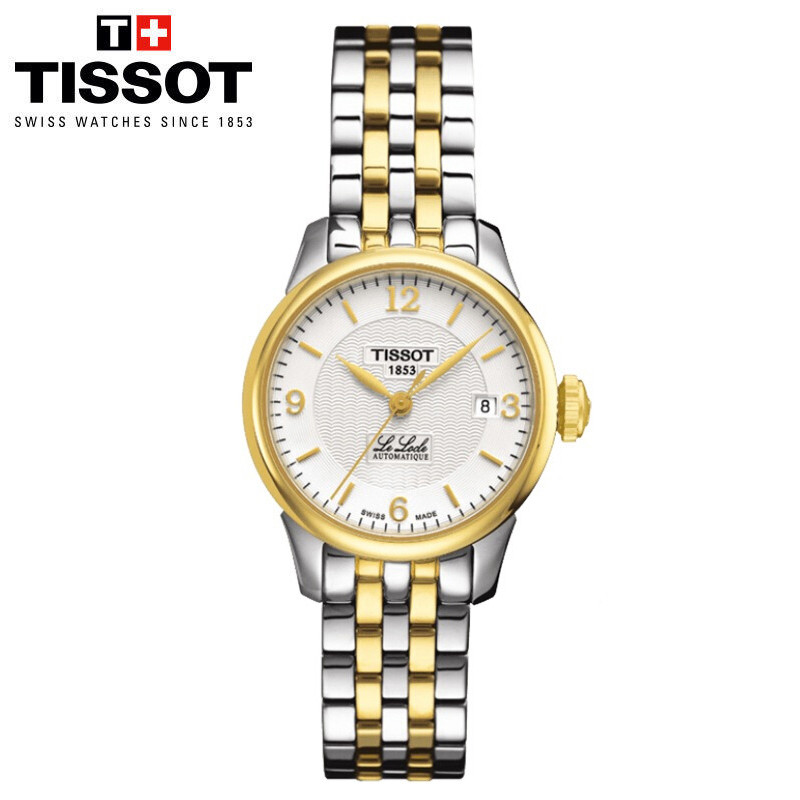 TISSOT天梭手表 力洛克系列经典腕表 机械钢带男表 男士手表 自动机械表 男 T41.1.483.33 女表T41.2.183.34