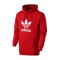 adidas阿迪达斯三叶男装2019新款男运动休闲红色卫衣DX3614 S DX3614/单层毛圈