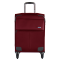 WEPLUS高端商务行李箱旅行箱男女22英寸拉杆箱软箱 红色 22寸