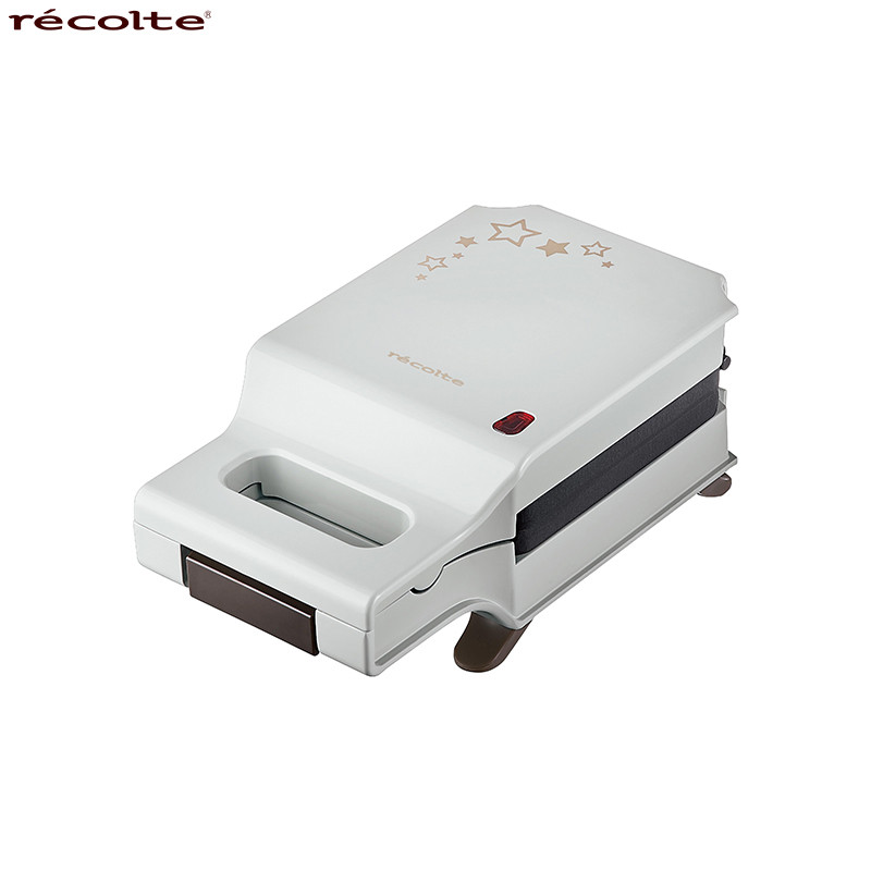 日本RECOLTE丽克特格子三明治机星冰灰