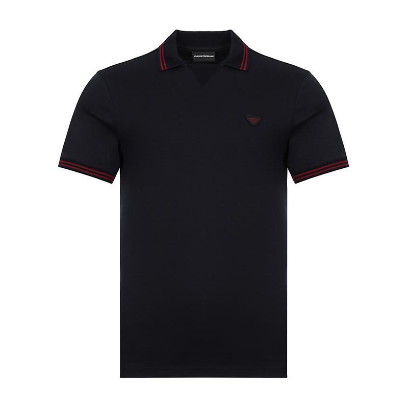 EMPORIO ARMANI 阿玛尼 男士棉质短袖POLO衫 3Z1F63 1JPRZ 0922-海军蓝 M