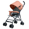 爱音(Aing)婴儿推车轻便折叠避震伞车可坐便携手推宝宝儿童推车 橘红色