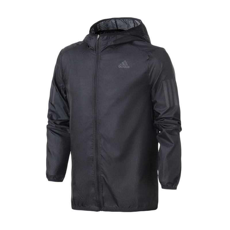【自营】adidas阿迪达斯男子外套夹克新款跑步训练健身运动服DN8763 L DN8763黑