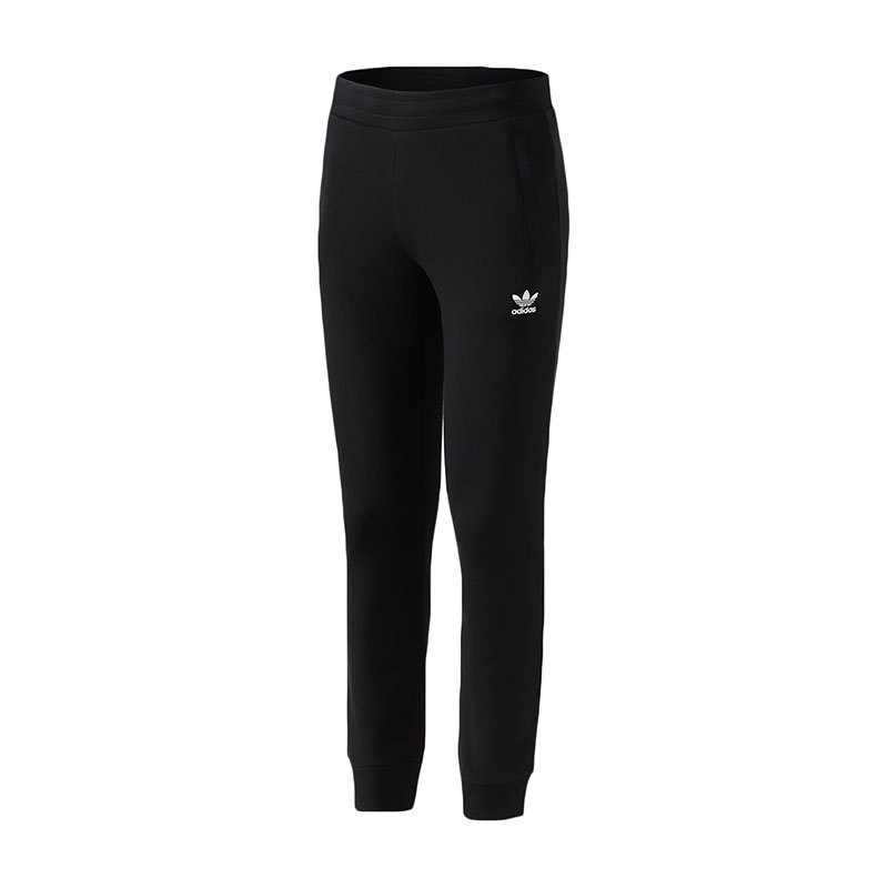 【自营】adidas阿迪达斯三叶草新款男运动休闲运动长裤DV1574 L DV1574黑色