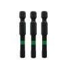 世达(SATA) 10件套6.3MM系列50MM长抗冲击六角旋具头 3MM 59753