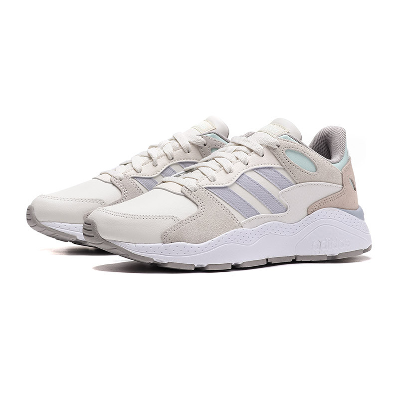 adidas阿迪达斯NEO女鞋春季新款老爹鞋休闲鞋运动鞋EE5595 EE5595白+航空蓝S18+冰晶薄荷 36.5码