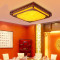 新中式吸顶灯方形复古客厅灯具实木大厅灯现代中式LED灯饰中国风70cmLED 73cm无极调光