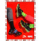 安踏漫威联名美国队长绿巨人SEEED零界NASA跑鞋 【19新款】黑/荧光亮深红-3 40.5