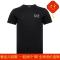 EMPORIO ARMANI EA7 阿玛尼 男士棉质圆领短袖T恤 6ZPT27 PJA2Z 1200-黑色LOGO图案1 L