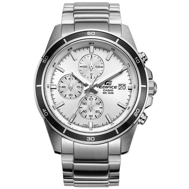 卡西欧(CASIO)手表 EDIFICE系列商务男表时尚潮流腕表计时简约石英表 EFR-526D-7A