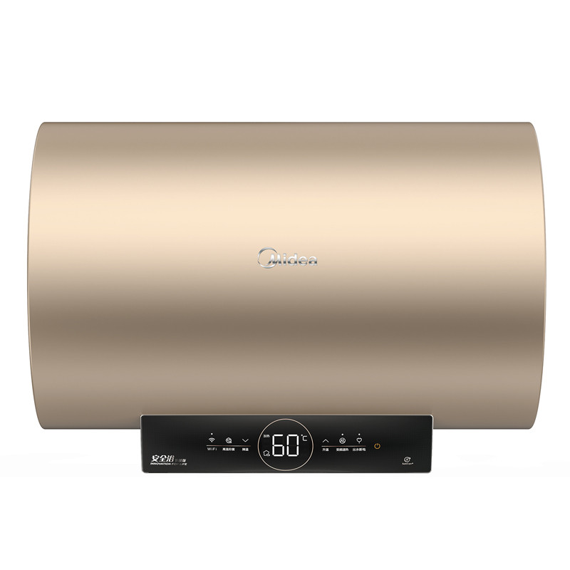 美的（Midea）60升家用储水式热水器F6030-NL3(HEY) 3000W双管速热 一级能效