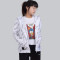 中国李宁(LI-NING)运动风衣女子2019春夏季新品潮流时尚印花舒适休闲连帽聚酯纤维运动服上衣外套 AFDP038-3标准黑 女S(160/84A)