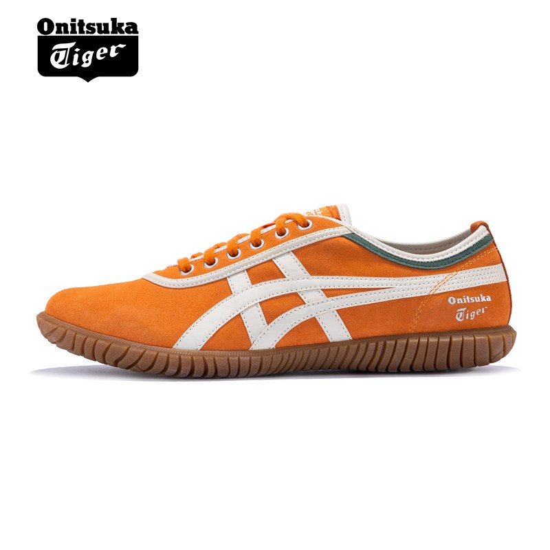 李宇春同款OnitsukaTiger鬼塚虎休闲鞋男女鞋运动鞋1183A085-800 橘色 40
