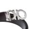 Salvatore Ferragamo 菲拉格慕 男士牛皮可裁剪双面皮带腰带675542 0312615-黑色棕色 90cm