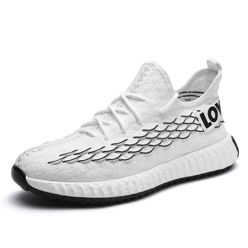 西瑞男鞋春季2019潮流运动休闲鞋子男士韩版百搭旅游潮鞋黑色防臭7169 白色 43码