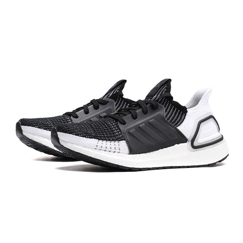 adidas女鞋跑步鞋ULTRABOOST 19休闲运动鞋F35284 B75879一号黑+铁灰+四度灰 39码