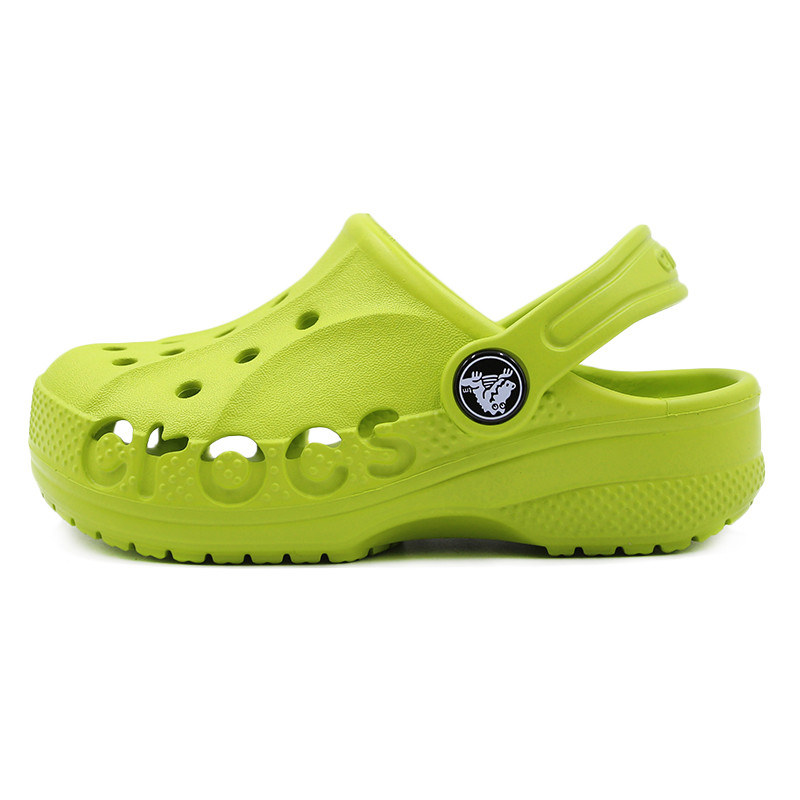 Crocs/卡骆驰 童鞋 洞洞鞋贝雅卡骆班儿童宝宝凉鞋拖鞋205100-4O5-606 J1 205483-395