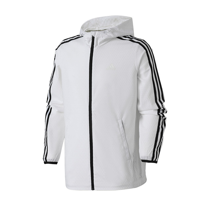 【自营】adidas男服外套夹克连帽休闲运动服DW4620