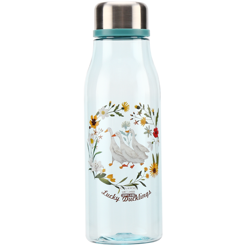 乐扣乐扣(lock&lock)森系复古塑料水杯Tritan材质 ABF678 550ml