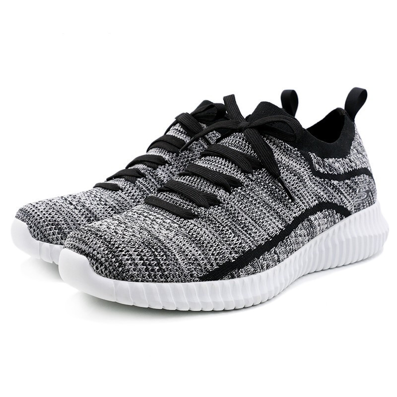 Skechers斯凯奇男运动鞋布一脚套懒人轻便耐磨低帮休闲鞋 默认颜色 42.5
